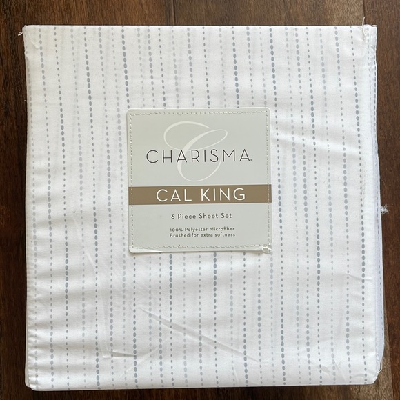 Charisma Bedding Charisma Cal King 6 Piece Sheet Set Nwt Poshmark